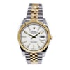 Front Full View Of Rolex 126333 Stainless Steel Watch Pre Owned Condition {Product Condition}