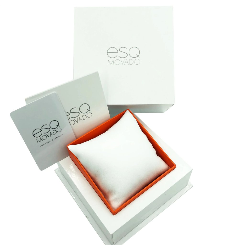  Full View Box And Documents For ESQ 07100710 Without watch In The Image 