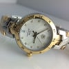 Up Close Front Facing Picture Of TAG Heuer WAT2350.BB0957 Stainless Steel Watch Display Model Condition
