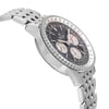 View Of Opposite Crown Facing Side Of Breitling AB0121211B1A1 Stainless Steel Watch Display Model Condition