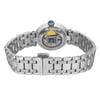 Back View Of Exhibition Back Case And Closed Stainless Steel Band Of Tissot T126.207.11.013.00 Watch Unworn Condition