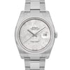 Up Close Front Facing Picture Of Rolex 116200 sfao Stainless Steel Watch Unworn Condition