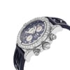 View Of Crown Facing Side Of Breitling A13370 Stainless Steel Watch Pre Owned Condition
