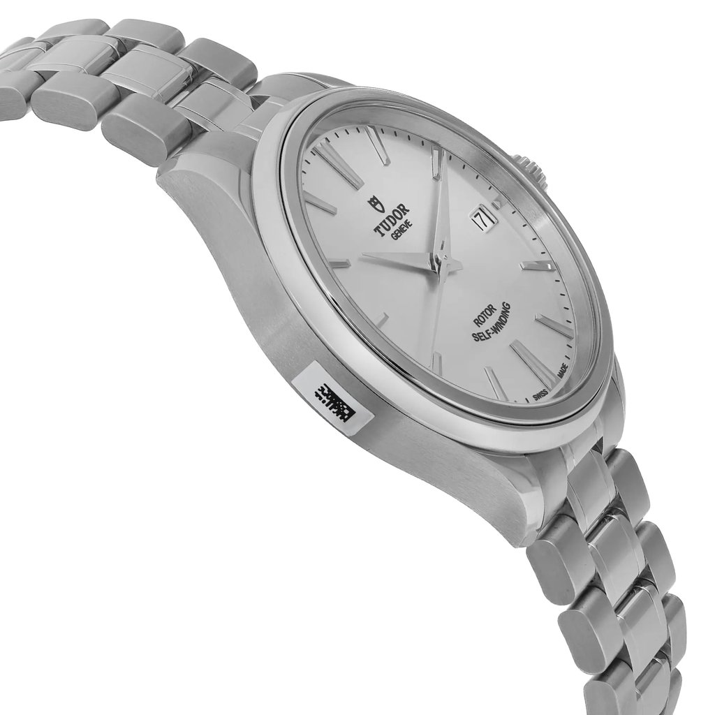 View Of Opposite Crown Facing Side Of TUDOR 12500-0001 Stainless Steel Watch Unworn Condition