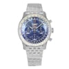 Front Full View Of Breitling AB04411A/C937-443A Stainless Steel Watch Display Model Condition {Product Condition}