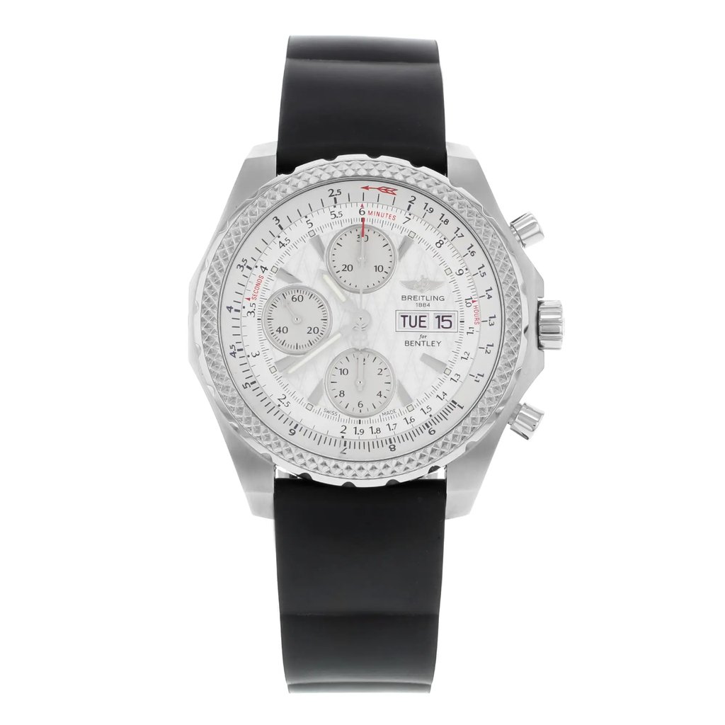 Front Full View Of Breitling A1336313/G680-1RD Stainless Steel Watch Pre Owned Condition {Product Condition}