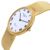 View Of Crown Facing Side Of Patek Philippe 3744-1 Gold 18kt Watch Pre Owned Condition