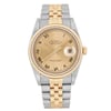 Front Full View Of Rolex 16233 Stainless Steel Watch Pre Owned Condition Excellent