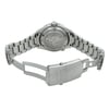 Back View Of Screwback Back Case And Open Stainless Steel Band Of OMEGA 2201.50.00 Watch Pre Owned Condition