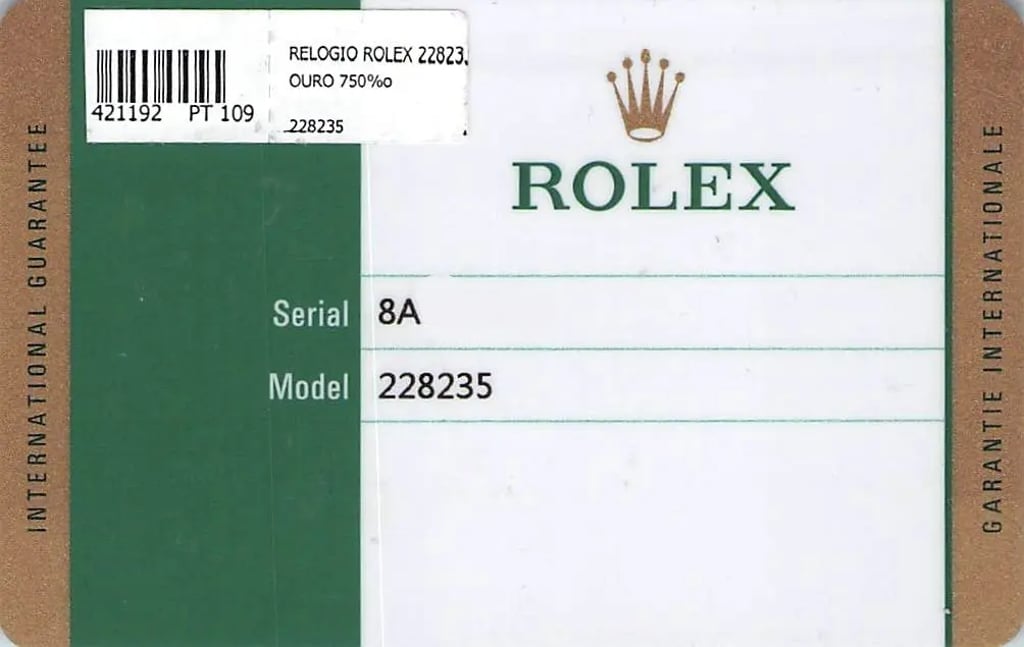 7th image of Rolex 228235 wrp Wristwatch, Unworn condition