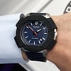 Up Close Front Facing Picture Of Victorinox 241688.1 Stainless Steel Watch Display Model Condition