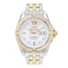 Front Full View Of Breitling C49350 Stainless Steel Watch Pre Owned Condition {Product Condition}