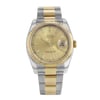 Front Full View Of Rolex 116233 CHIO Stainless Steel Watch Pre Owned Condition {Product Condition}