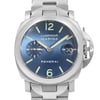 Up Close Front Facing Picture Of Panerai PAM00120 Stainless Steel Watch Pre Owned Condition