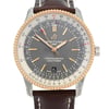 Up Close Front Facing Picture Of Breitling U173265A1M1P1 Stainless Steel Watch New Condition