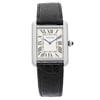 Front Full View Of Cartier W5200005 Stainless Steel Watch Pre Owned Condition {Product Condition}
