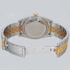 Back View Of Screwback Back Case And Open Stainless Steel,Yellow Gold Band Of Rolex 116233 Watch Pre Owned Condition