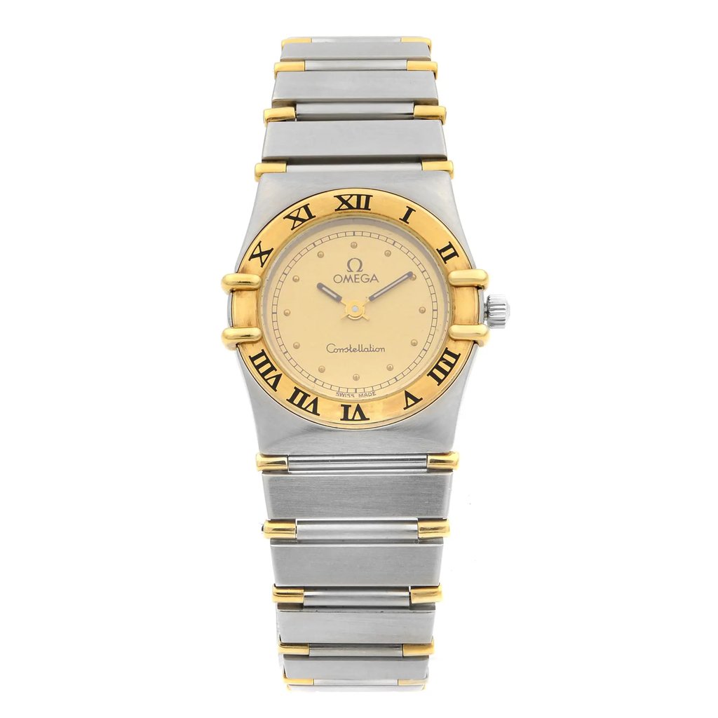 Front Full View Of OMEGA 795.108 Stainless Steel Watch Pre Owned Condition {Product Condition}