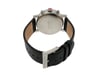 Back View Of Snap Back Case And Closed Leather Band Of Mondaine A690.30304.11SBB Watch Display Model Condition