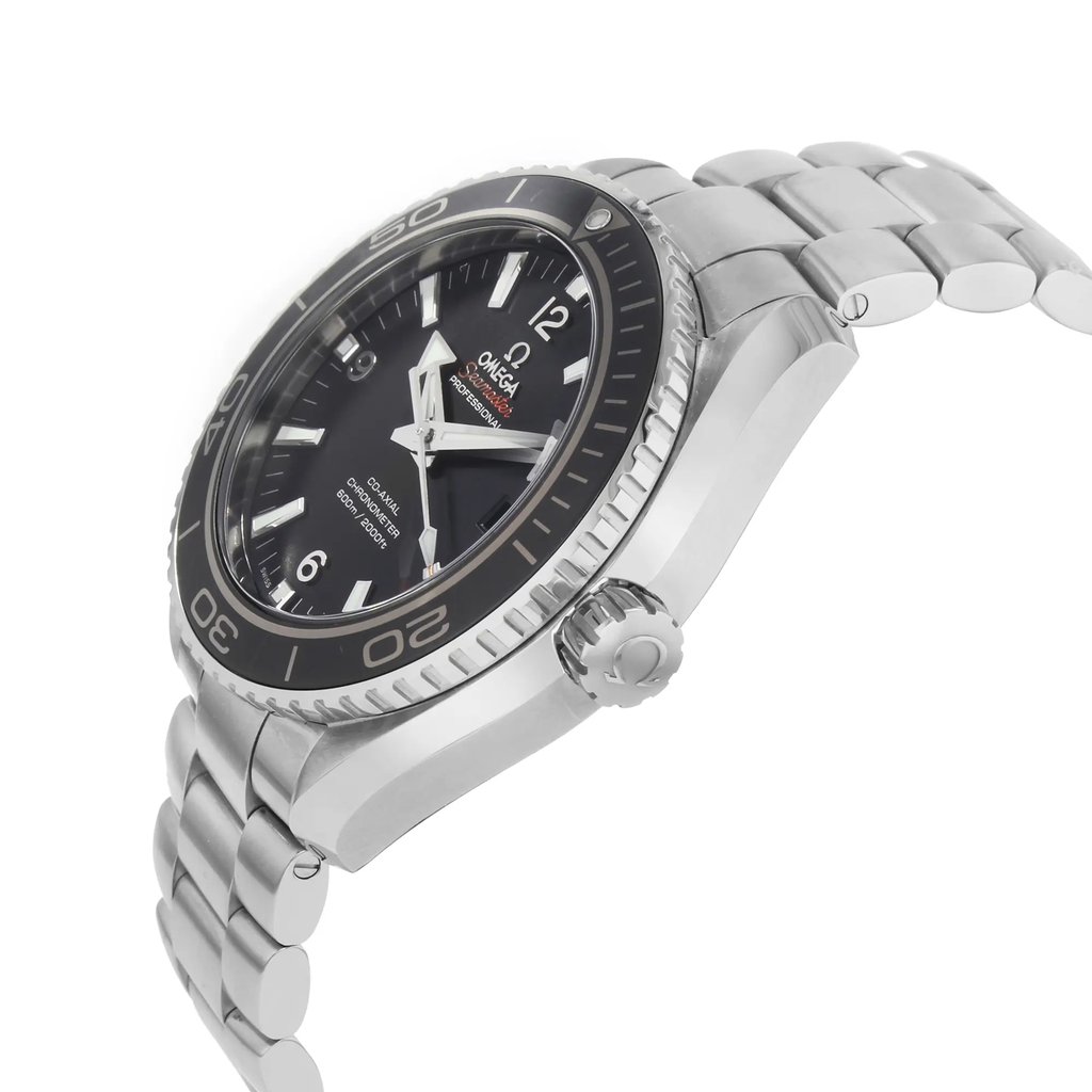 View Of Crown Facing Side Of OMEGA 232.30.46.21.01.001 Stainless Steel Watch Unworn Condition