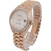View Of Crown Facing Side Of Rolex 278285RBR Rose Gold Watch Pre Owned Condition