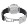 Back View Of Solid Back Case And Open Rubber Band Of Tissot T048.217.17.057.00 Watch New With Defects Condition