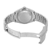 Back View Of Solid Back Case And Open Stainless Steel Band Of Rolex 126000 Watch New Condition