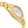 View Of Opposite Crown Facing Side Of OMEGA 231.55.34.20.55.001 Gold 18kt Watch Display Model Condition
