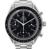 Up Close Front Facing Picture Of OMEGA 3510.50.00  Stainless Steel Watch Pre Owned Condition