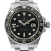 Up Close Front Facing Picture Of Rolex 116710LN Stainless Steel Watch Pre Owned Condition