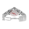 Back View Of {Caseback} Back Case And Open Stainless Steel Band Of Breitling A1739102/BA80-162A Watch Display Model Condition