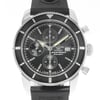 Up Close Front Facing Picture Of Breitling A1332024/B908-201S Stainless Steel Watch Display Model Condition