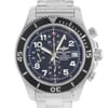 Up Close Front Facing Picture Of Breitling A13311C9/BE93-161A Stainless Steel Watch Display Model Condition