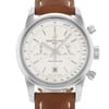 Up Close Front Facing Picture Of Breitling A4131012/G757-425X Stainless Steel Watch Display Model Condition