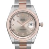 Up Close Front Facing Picture Of Rolex 126301 Stainless Steel Watch New Condition