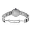 Back View Of {Caseback} Back Case And Open Stainless Steel Band Of Cartier W6920011 Watch Pre Owned Condition