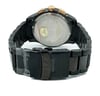 Back View Of Solid Back Case And Closed {Band Material} Band Of Buler 37141 Watch Display Model Condition