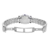 Back View Of Screwback Back Case And Open Stainless Steel Band Of Chopard 27/8275 23/11 Watch Pre Owned Condition