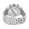 Back View Of {Caseback} Back Case And Closed Stainless Steel Band Of Breitling A4435910/B811/371A Watch Pre Owned Condition