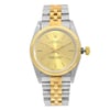 Front Full View Of Rolex 67513 Stainless Steel Watch Pre Owned Condition {Product Condition}