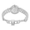 Back View Of Screwback Back Case And Open Stainless Steel Band Of TAG Heuer WAT2312.BA0956 Watch Pre Owned Condition