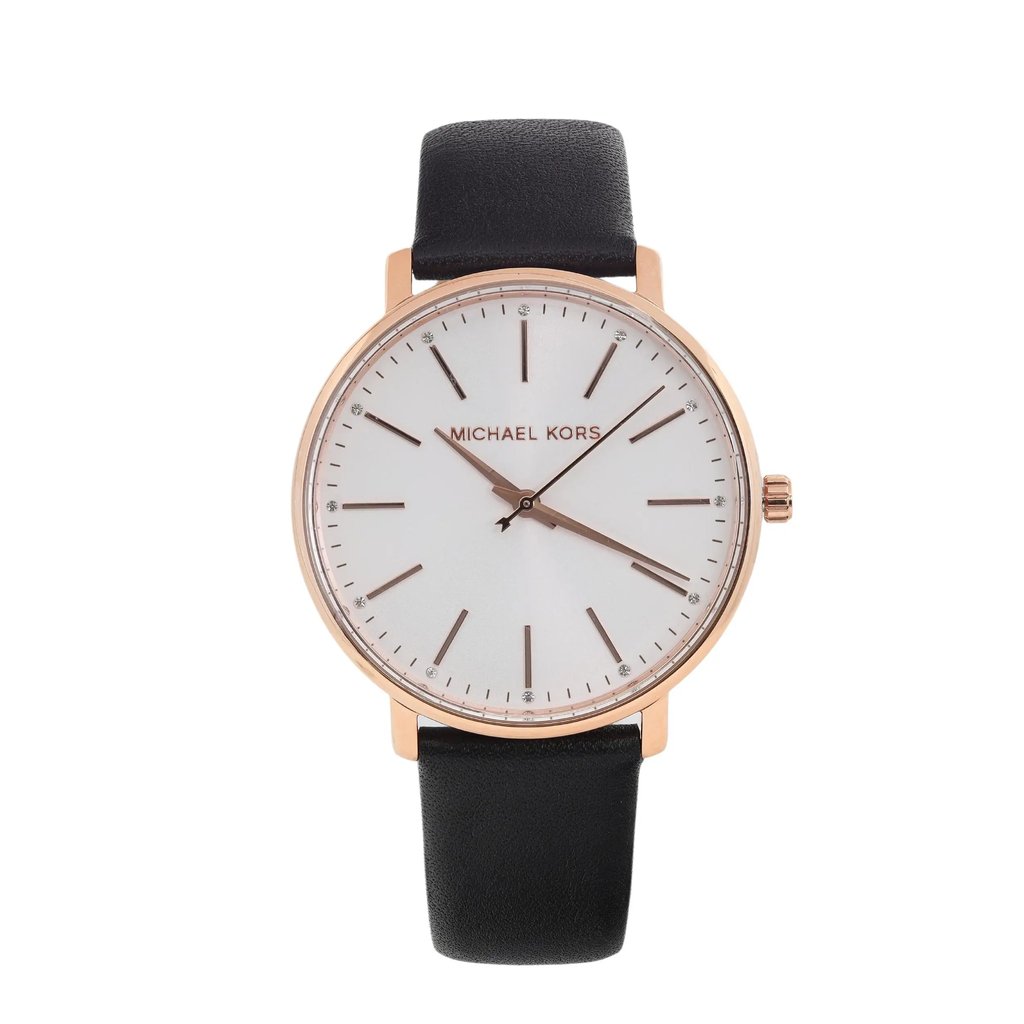 Front Full View Of Michael Kors MK2834 Stainless Steel Watch Display Model Condition Excellent