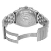Back View Of Exhibition Back Case And Open Stainless Steel Band Of Breitling A13350 Watch Pre Owned Condition