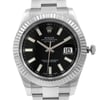 Up Close Front Facing Picture Of Rolex 116334 Stainless Steel Watch Pre Owned Condition