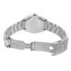 Back View Of Solid Back Case And Open Stainless Steel Band Of Tissot T101.410.11.031.00 Watch Unworn Condition