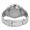 Back View Of Solid Back Case And Closed Stainless Steel Band Of Rolex 116680 Watch Pre Owned Condition