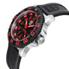An image of a Wristwatch by Luminox. This Pre Owned item is designed for Men, featuring a Casual,Diver style. It has a Quartz movement and an Analog display with a Black dial color. The indices include 12-Hour Dial,Arabic Numerals,Easy to Read/Large Numerals. The band is made of Rubber and the case is made of Stainless Steel. The watch has a Round shape with a case size of 44 mm and a case thickness of 13 mm.