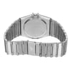 Back View Of Solid Back Case And Closed Stainless Steel Band Of OMEGA 396.1076 Watch Pre Owned Condition