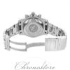 Back View Of {Caseback} Back Case And Open Stainless Steel Band Of Breitling A73310A8 / BB74-160A Watch Display Model Condition
