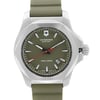 Up Close Front Facing Picture Of Victorinox 241683.1 Stainless Steel Watch Pre Owned Condition